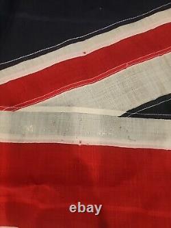 Scyco Great Britain British Flag Made In Canada Vintage Rare 54 X 26