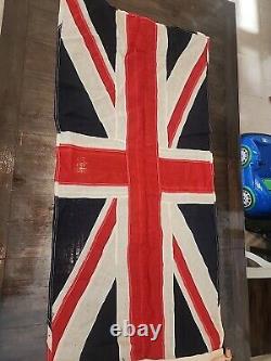 Scyco Great Britain British Flag Made In Canada Vintage Rare 54 X 26