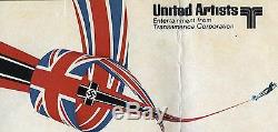 THE BATTLE OF BRITAIN original rare movie poster RAF SPITFIRES/MILITARY AVIATION