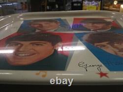 THE BEATLES ORIGINAL MTM 1964 METAL TRAY MADE in GREAT BRITAIN- RARE (S2-2)