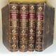 Tour Thro' Great Britain Defoe Rare 1748 Leather 4 Vol Set 4th Ed Antique Books
