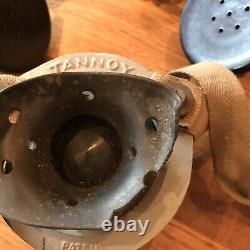 Tannoy Microphone & Headset In Box Rare Ww2 British Military Issue Raf Scramble