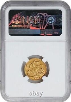 Uk Great Britain, Gold 1/2 Sovereign 1899 Ngc Au 50, Rare9