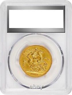 Uk Great Britain, Gold 2 Sovereign 1902 Pcgs Pr 63 Matte, Rare7