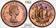 Uk Great Britain, Proof 1/2d 1/2 Penny 1953 (10) Pcgs Pr 66 Rb, Rare