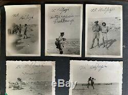 Ultra Rare WW2 1st Battalion, Royal Yugoslav Guards Photo Album Libya, Egypt