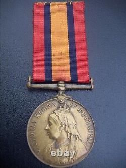 United Kingdom Great Britain Qsa Queens South Africa Medal Very Rare In Bronze