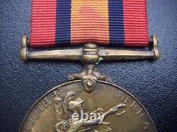 United Kingdom Great Britain Qsa Queens South Africa Medal Very Rare In Bronze