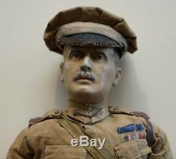 Very Rare 1898-1914 British Patriotic Propaganda Doll Of Lord Horatio Kitchener
