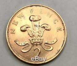 Very Rare 1971 Great Britain NEW PENCE 2p Coin