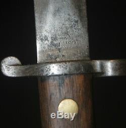 Very Rare British 1888 Bayonet Mk1 type 1 from Boer War