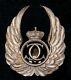 Very Rare Mid-1930s Romanian Air Force Observer Badge In Original Case