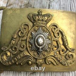 Victorian Household Cavalry 1st & 2nd Life Guards Belt Buckle Very Rare