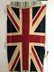 Vintage British Union Jack Flag Stitched Panels Old Rare! 3x5' Ww2 Antique