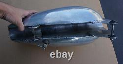Vintage Greeves Scout Chrome Motorcycle Gas Fuel Tank Great Britain UK RARE
