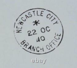 Vintage Post Office Date Stamp. Complete in Original Box RARE ASTERISK I. D DIE