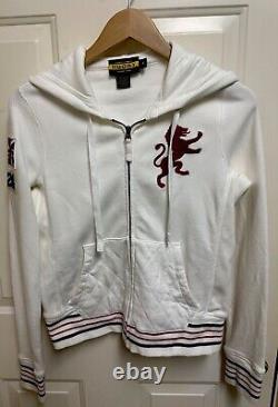 Vintage Ralph Lauren Rugby Rare SZ S French Terry Great Britain Hoodie Flawless