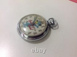 Vintage Rare 1960'S Huckleberry Hound Pocket watch Great Britain