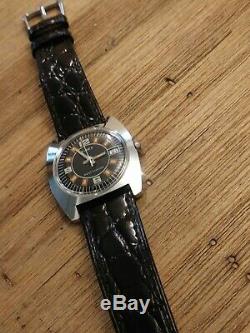 Vintage Rare 1977 Timex Marlin Great Britain Mens Dress Watch PRISTINE&SERVICED
