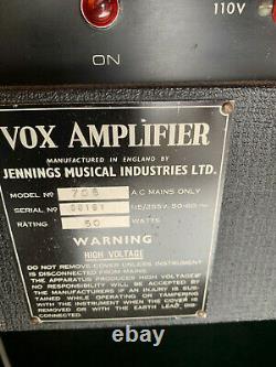 Vox UL705 UL 705 Guitar Amplifier Super Rare, Super Clean, Original and Vintage