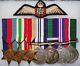 Ww 2 Indian Air Force Medal Group Of (7) Medals, Named, Ultra-rare Unit