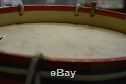WW1 British Hand Painted Drum Excellent Condition. RARE Find