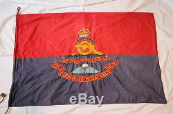 WW2 British Airborne 158th Parachute Field Artillery Flag RARE