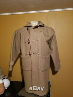 WW2 British Royal Navy Duffle Coat Vintage Rare size medium-large