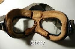 WW2 RAF AM marked rare MK VII flying goggles very good condition not refurbished