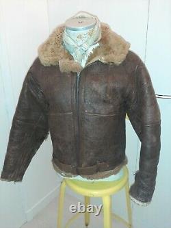 WW2 leather jacket Irvin DDay rare KIA named RAF royal Air Force