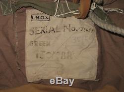 WWII British Parachute OSS DDAY Cargo Drop Container Green Canopy Pannier RARE