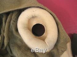 WWII British Royal Air Force RAF Fighter Pilot E-Type Cloth Flying Helmet RARE 2