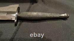 Wwii Fairbairn Sykes Stiletto Dagger Tom Beasley Ww2 F/s Dagger Rare